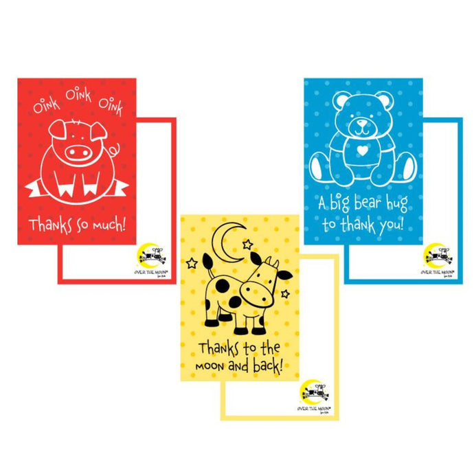 Thank You Card Set, 12 pk (.40¢ ea.)